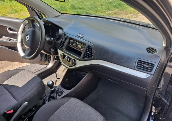 Kia Picanto cena 16500 przebieg: 117000, rok produkcji 2011 z Rydzyna małe 172
